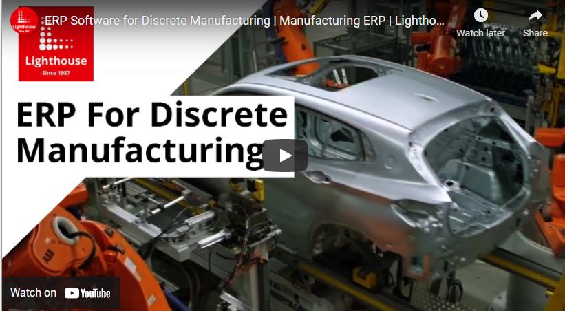 erp for discrete manufacturing industry